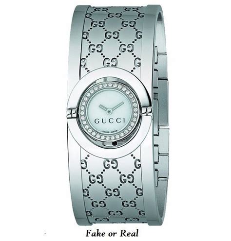 real vs fake gucci watches|gucci knockoff watches.